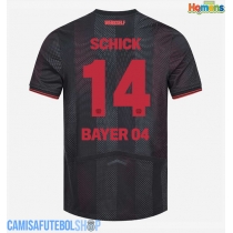 Camisa de time de futebol Bayer Leverkusen Patrik Schick #14 Replicas 1º Equipamento 2025-26 Manga Curta
